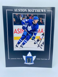 Auston Matthews Game Used Stick - Game Used Only