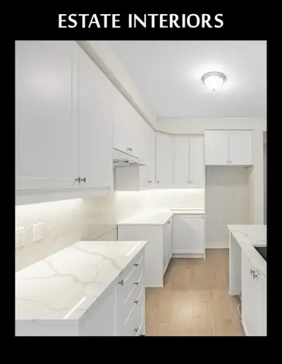 You sell. We build. Estate Interiors takes care of your builder-grade cabinets so you can focus on g...