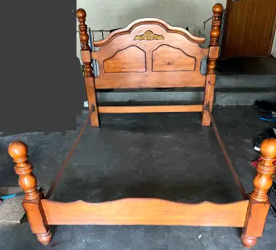 Solid Wood Bed Frame, Full Size , View more
