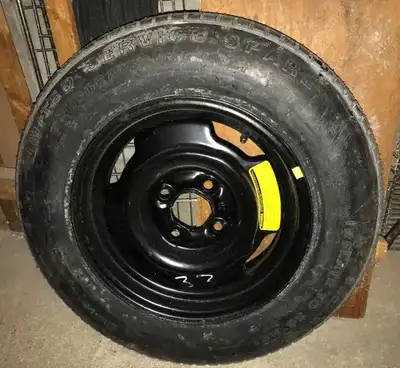 1987-93 Ford Mustang Temp. Emergency Spare Tire FireStone B78-14. For 4 cyl. car. OEM NOS Mint condi...