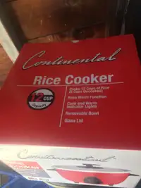 New rice cooker