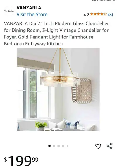 Chandelier,, View more