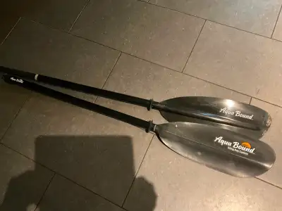 Set of new condition Aqua bound paddles for sale, View more