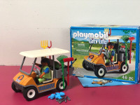 Playmobil 6636 Soigneur animalier véhicule zoo