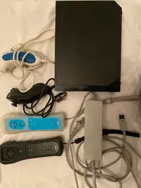 Wii + controllers + games