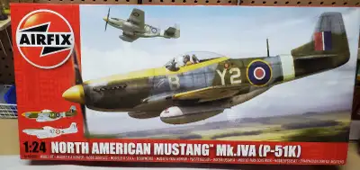 Airfix 1/24 P-51K Mustang Model kit, View more