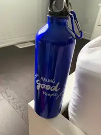 Brand new aluminum reusable bottle 
