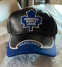 Toronto Maple Leafs leather cap