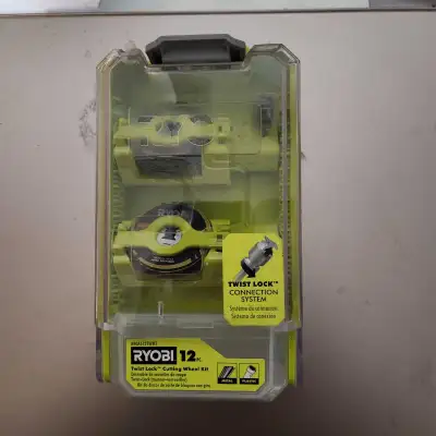 Ryobi 12 Piece Twist Lock Cutting Wheel Kit. BNIP, View more