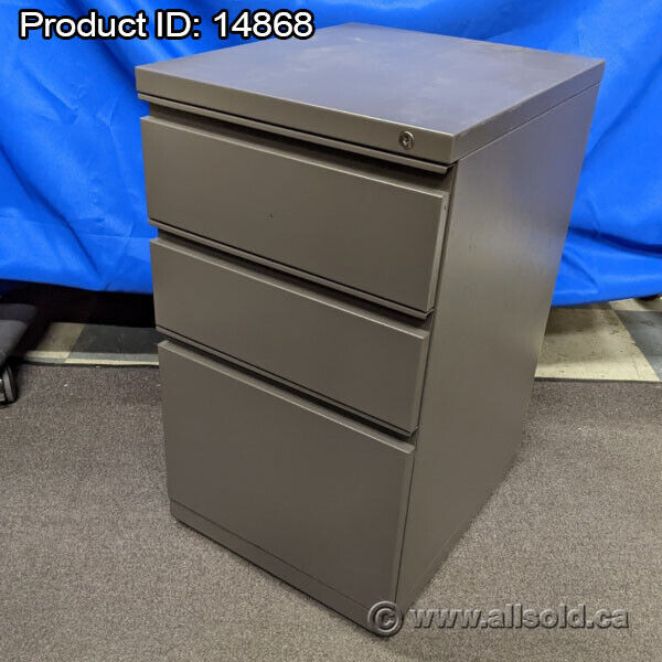 Metal Pedestal File Cabinets, Various Tones, $90 - $135 each in Storage & Organization in Calgary - Image 2