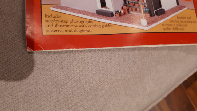 BUILD A DOLL HOUSE 1: 1' SCALE DOLLHOUSE PLAN BOOKS BUILD COLLEC in Arts & Collectibles in Oshawa / Durham Region - Image 4