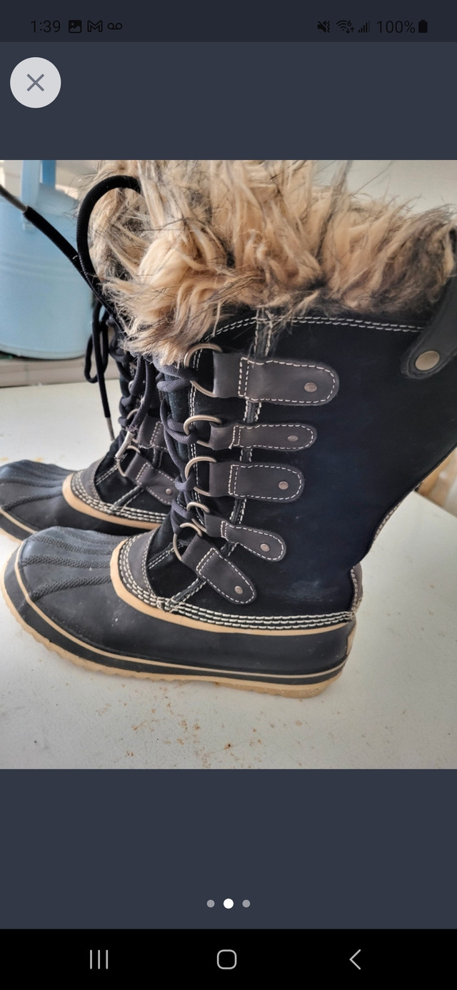 Sorel Joan of arc boots size 9 in Women's - Shoes in Markham / York Region - Image 2