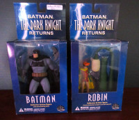 The Dark Knight Returns BATMAN & ROBIN Pair of ActionFigures NEN