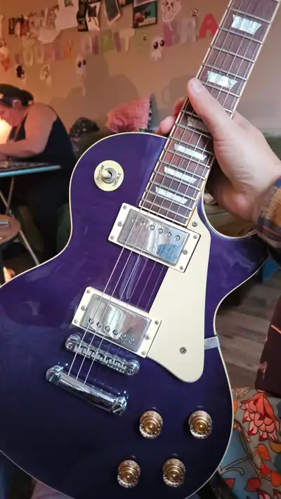 Purple Epiphone Les Paul, View more