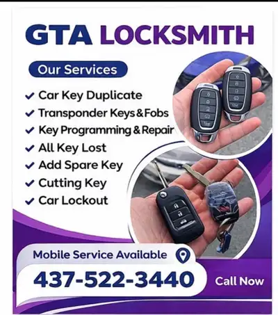 Car Keys, Programming, Key Cutting same day, View more