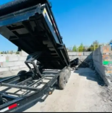 Dumper Trailer for Rent – Cleanups & Material Delivery Description: Rent a dumper trailer for any pr...