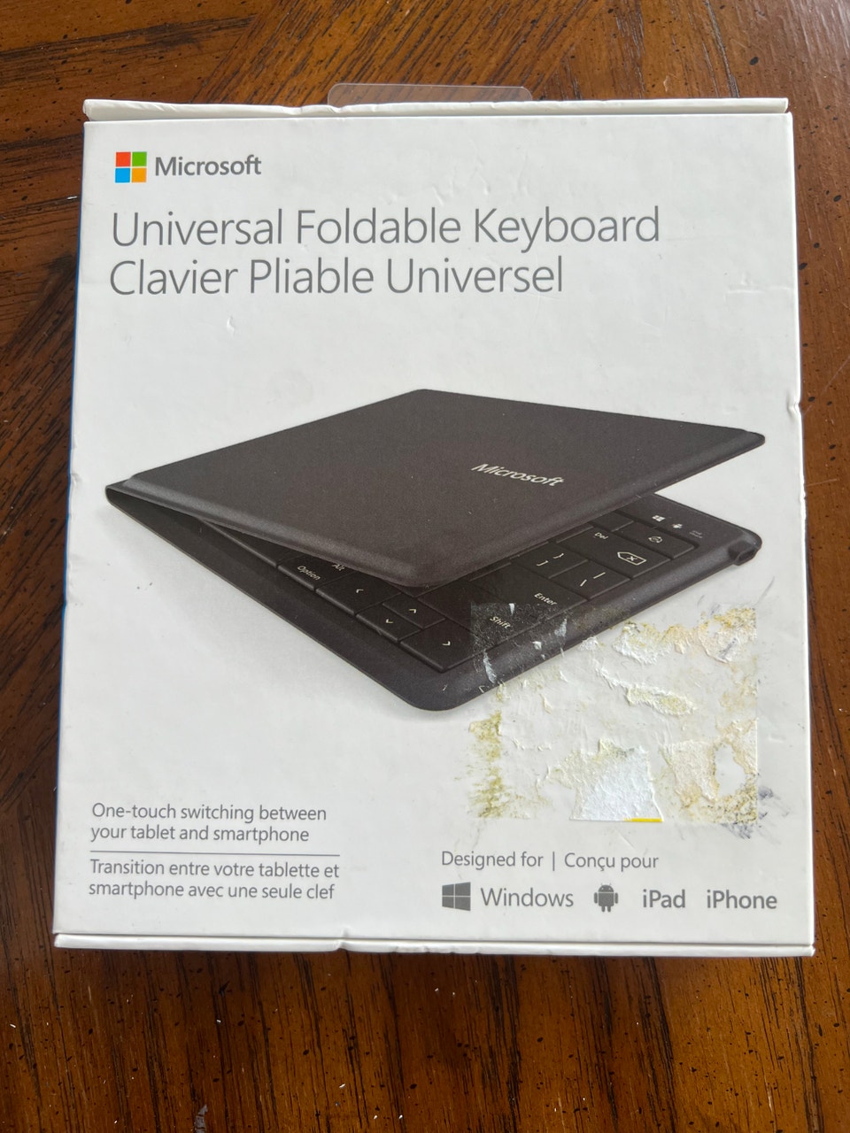 Microsoft Universal Foldable Keyboard 1695 for Apple, Windows | Mice ...