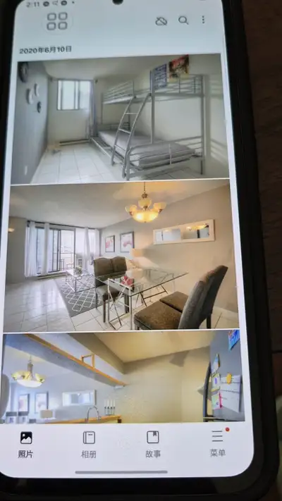 Down town two bedrooms two bathrooms looking roommate . Restaurant, shopping grocery, bus station ne...