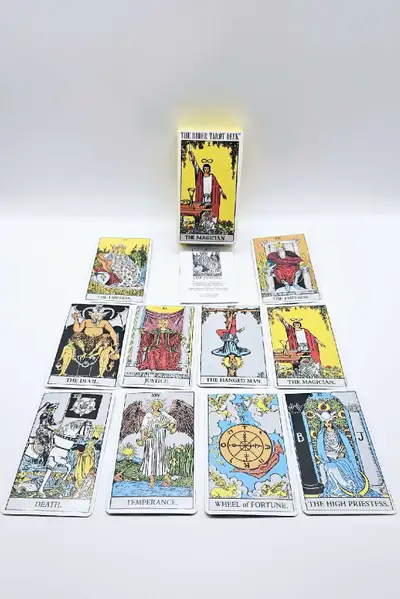 The Rider Tarot Deck 78- Cards With Manual , View more