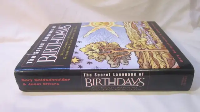 The Secret Language of Birthdays ~ Large Hardcover Book62854394196610121