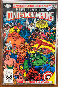 Marvel Comics Contest of Champions #1 , (1982) Mint Condition.