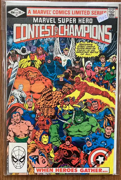 Marvel Comics Contest of Champions #1 , (1982) Mint Condition., View more