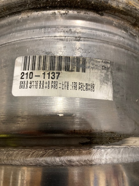 ATV Aluminum wheels 8.5 x 8 in Other in Mississauga / Peel Region - Image 5