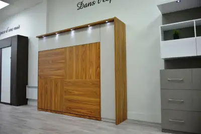 lit escamotable!! lit Mural latéral ! Montréal ! façade unique !, View more