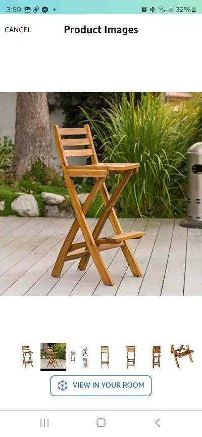 Tundra Acacia Outdoor Bar Stools, View more