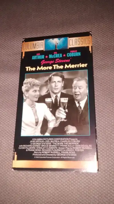 The More The Merrier VHS, View more