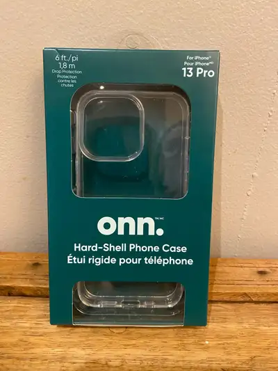 New iPhone 13 Pro Hard Shell Clear Case onn, View more