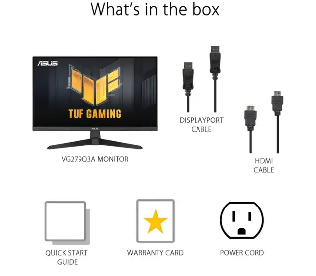 TUF ASUS 25" GAMING MONITOR BRAND NEW IN BOX 180HZ in Monitors in Oshawa / Durham Region - Image 4