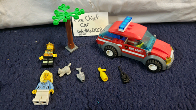 Lego Fire Chief car, View more