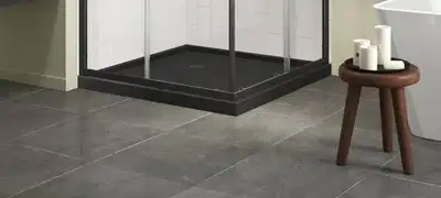 DreamLine SlimLine 36L x 36W x 2.75H in. Square Acrylic Corner S, View more