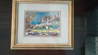 FRAMED TENDER TRIBUTE WATERCOLOR PRINT, View more