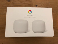 Google Nest Wifi Router and Point - White