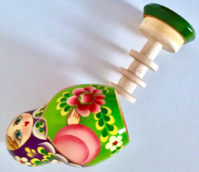 Vintage. Collection. Honey dipper. Russian doll. L63436969660035122