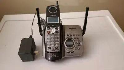 Panasonic cordless answering machine, View more