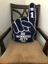 NHL Winnipeg Jets Number 1 Finger Cushion - Fan Gear