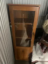 Wooden Cabinet Shelf Unit (OBO, Negotiable)
