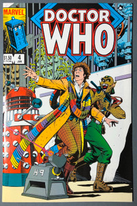 Marvel Comics Doctor Who #4 January 1985