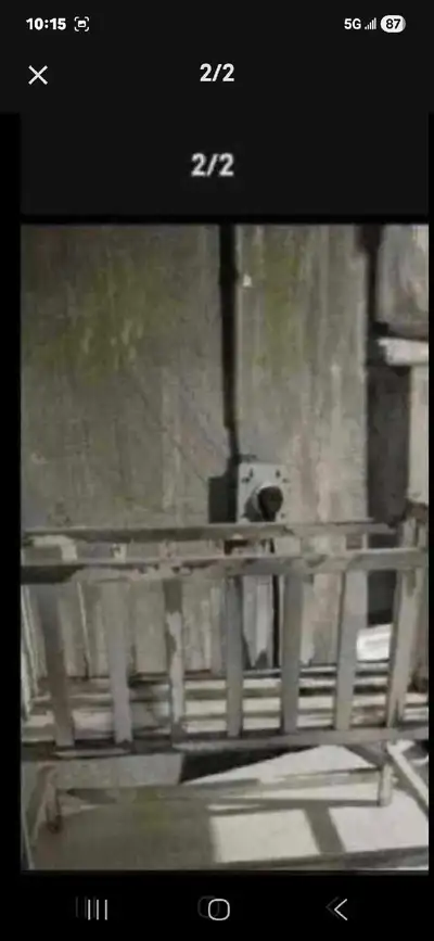 Old doll crib , View more