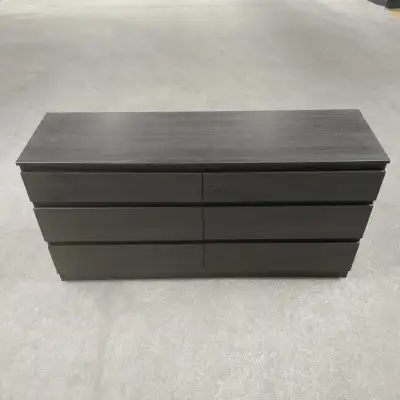 IKEA Kullen 6 Drawers Dresser Bedroom Furniture Storage Black, View more