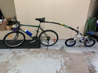 Vélo et girafe pour enfant à vendre