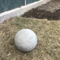 Cement balls