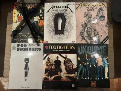 Livres de Tablatures Metallica et Foo Fighters, View more