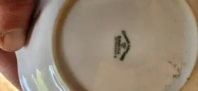 Selling some vintage dishes johann Haviland Bavaria Germany $100 obo for the box full plates cups bo...