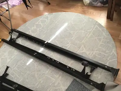 Bed frame - queen or double - adjustable, View more