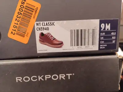 ROCKPORT Mens Classic Shoes. 2 RIGHT FEET. Size 8 & 8.5-$20ea, View more