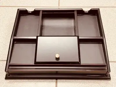Wood Desk Top Organizer, View more